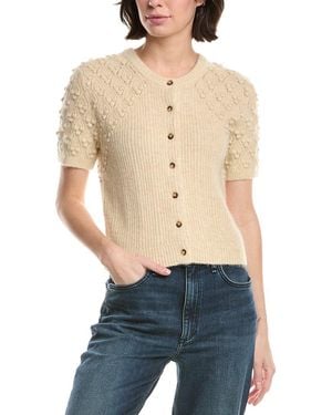 Rag & Bone Sierra Wool & Cashmere-Blend Cardigan - Blue