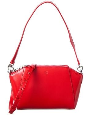 Givenchy Antigona Leather Crossbody - Red