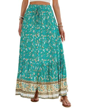 ENJOY PETRA Midi Skirt - Green