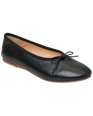 Jack Rogers Carlotta Leather Ballet Flat - Black