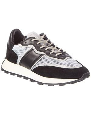 Tod's Leather & Mesh Sneaker - White