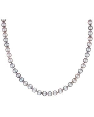 Splendid 14k 8-9mm Pearl Necklace - Metallic