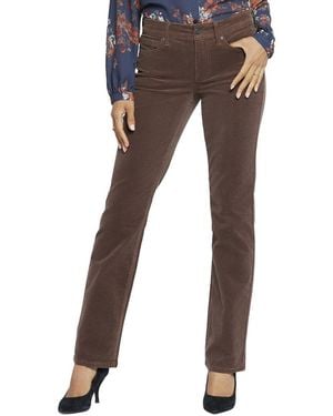 NYDJ Marilyn Mink Straight Leg Jean - Brown