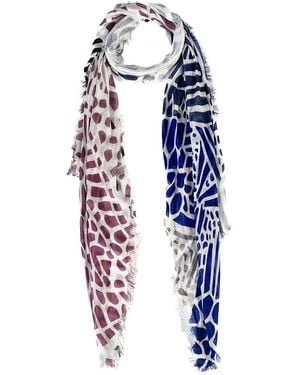 Blue Pacific Seaglass Scarf - Blue