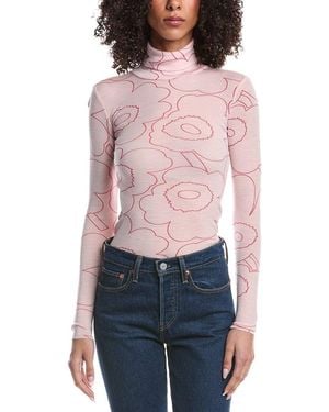 Marimekko Vilina Wool Sweater - Red