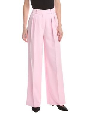 Kenneth Cole High Rise Wide Leg Pant - Pink