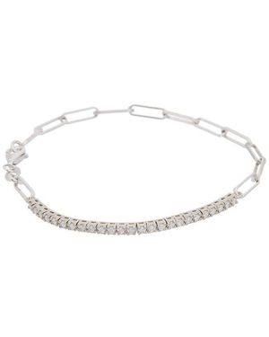 Meshmerise 18K Over 0.33 Ct. Tw. Diamond Bracelet - White