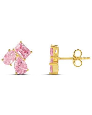 SHYMI 14K Plated Earrings - Pink