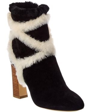 Roger Vivier Suede Boot - Black