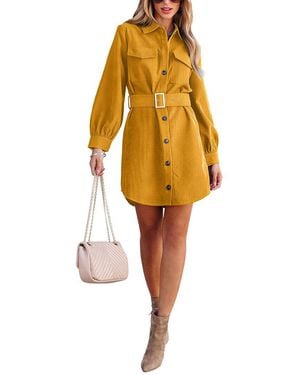 CAMILA BLANCO Mini Dress - Yellow