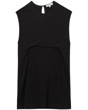 Reiss Chelsea Corset Jersey Dress - Black