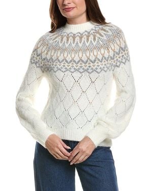 Wit & Wisdom Fair Isle Jumper - Grey