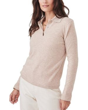 J.McLaughlin Cam Cashmere Jumper - Natural