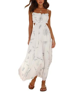 ENJOY PETRA Midi Dress - White