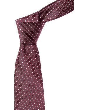 Canali Silk Tie - Purple