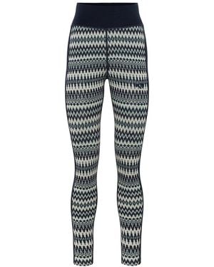 Kari Traa Silja 2.0 Wool Base Layer Pant - Blue