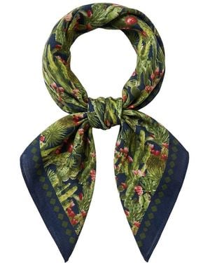 Saachi Saguaro Sunset Bandana - Green