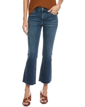 Rag & Bone Flexi Dahlia Mid-Rise Ankle Teo Flare Jean - Blue