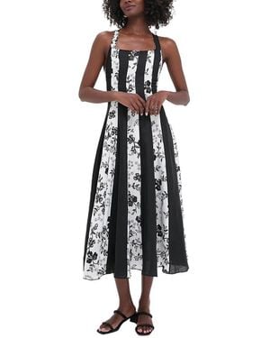 Gül Hürgel Linen Midi Dress - Black