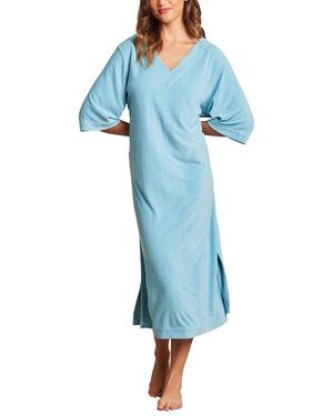 Barefoot Dreams Terry Caftan Dress - Blue