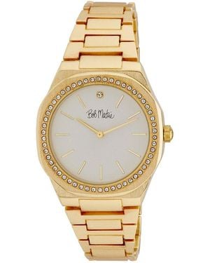 Bob Mackie Diamond Watch - Metallic