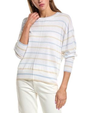 Splendid Finn Cashmere-Blend Sweatshirt - White