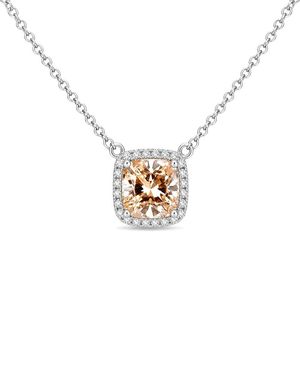 Prince Diamond & Jewelry 14K 3.34 Ct. Tw. Lab-Grown Diamond Romantic Pendant - Metallic