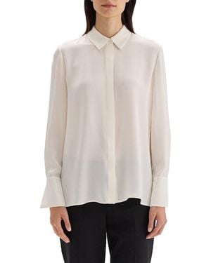 Theory Silk Blouse - White