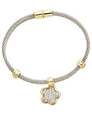 Juvell 18K Plated Cz Bracelet - Metallic