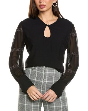 Stella McCartney Michelle Silk Top - Black