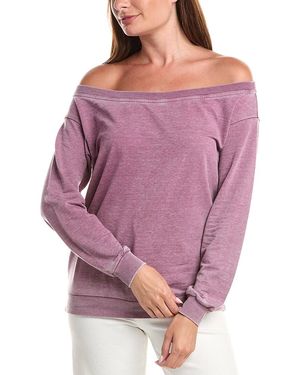 XCVI Wearables Tavia Sweatshirt - Purple