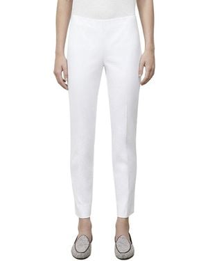 Lafayette 148 New York Lexington Pant - White
