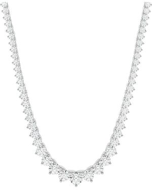 Diamond Select Cuts 14K 15.00 Ct. Tw. Diamond Pendant Necklace - White