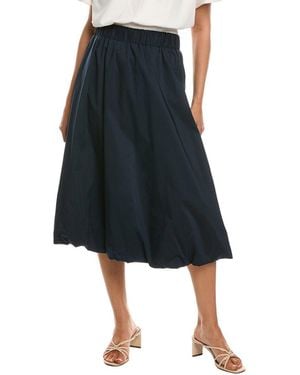 Nanette Lepore Solid Skirt - Blue