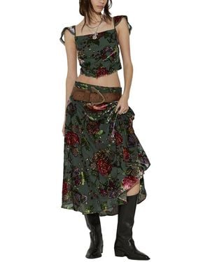 Free People 2Pc Electra Heart Set - Green