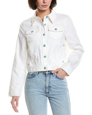 Cinq À Sept Romie Denim Jacket - White
