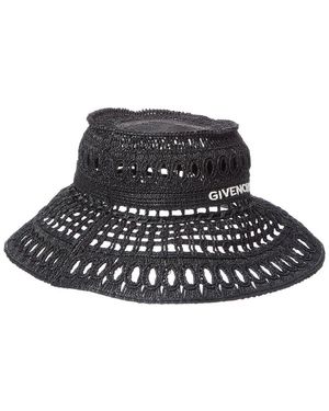 Givenchy Macrame Bucket Hat - Black