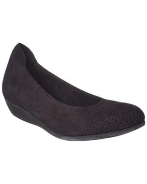 Arche Onara Leather Flat - Blue