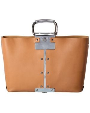 Roger Vivier Leather Tote - Brown