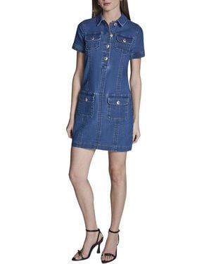 BCBGMAXAZRIA Aline Dress - Blue