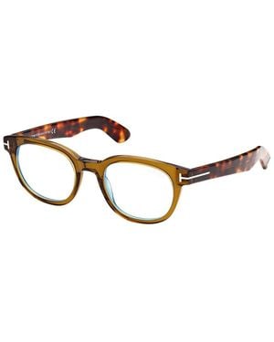 Tom Ford Ft5807-B 50Mm Sunglasses - Brown