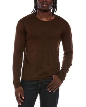 John Varvatos Eli Slub Shirt - Brown