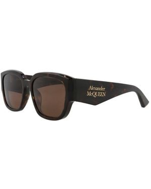 McQueen Am0468S 55Mm Sunglasses - Brown