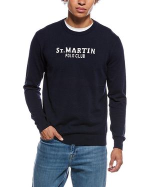 Polo Club St. Martin Girocollo Finezza 12 Crewneck Jumper - Blue