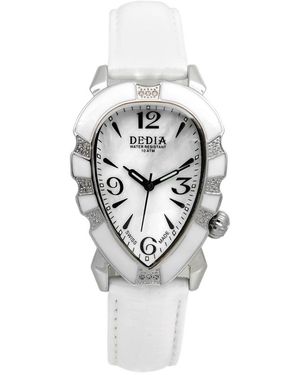 Aquaswiss Dedia By Lily Tea Diamond Watch - White