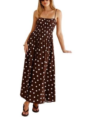 LOEY Maxi Dress - Brown