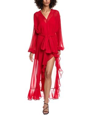 Amanda Uprichard Calliope Maxi Dress - Red