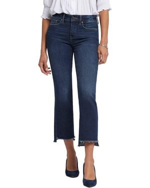 NYDJ Marilyn Lotus Gardens Ankle Crop Jean - Blue