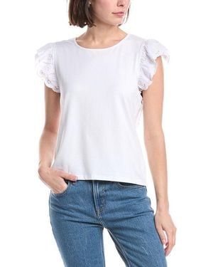 Nanette Lepore Solid Blouse - White