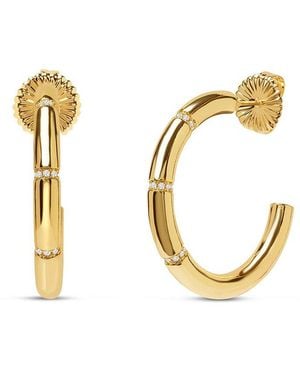 Bruno Magli Plated Earrings - Metallic